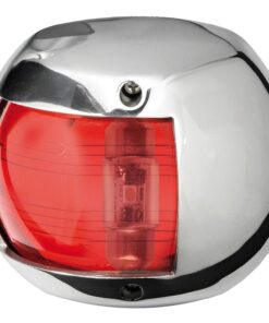 Stuurboord Rode Led Navigatieverlichting (Compact / RVS Behuizing / 12V & 24V)