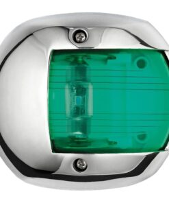 Bakboord Groene Led Navigatieverlichting (Compact / RVS / 12V & 24V)