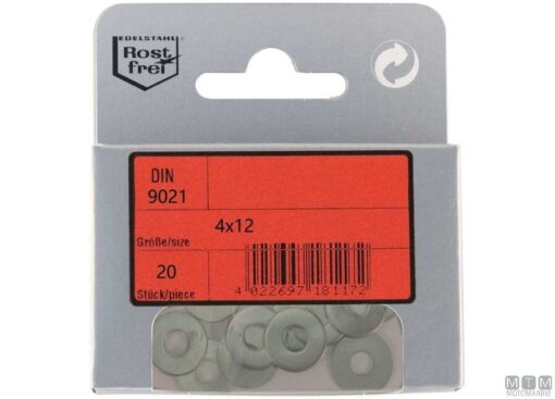 Pak Brede Ringen A4 DIN 9021 6x18mm 20st - Afbeelding 3