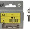 Slotmoeren mm m5 Pak 4 / stuks