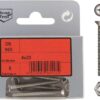 Pak Sleufkop Schroeven Phillips A4 DIN 965 8x40 met Moeren 4st