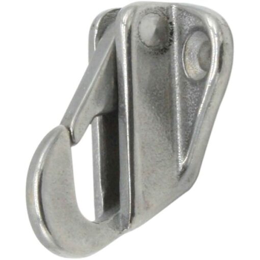 4Dek RVS Plaat Haak met Veer Catch (5mm) - Afbeelding 2