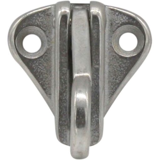 4Dek RVS Plaat Haak met Veer Catch (5mm)