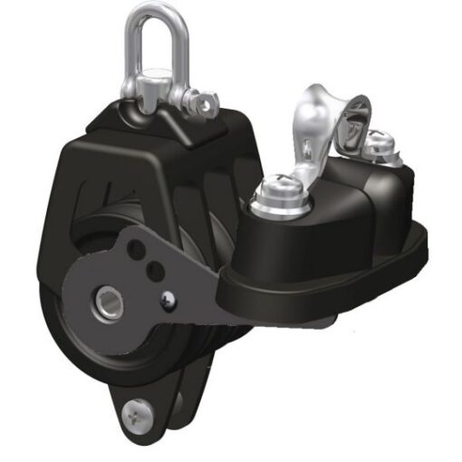 Antal Katrol Dubbel Blok met Becket + Cam 50mm (10mm lijn)