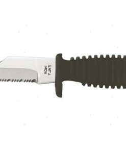 Zwart mes Shark8 8cm