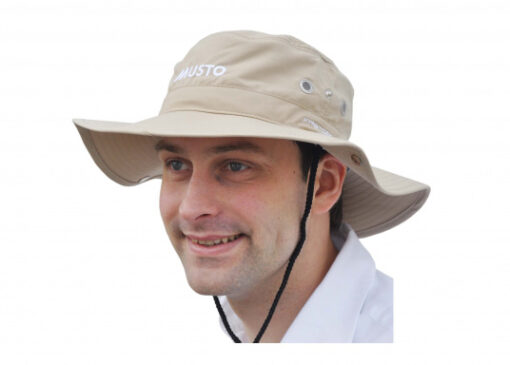 Hoed met rand Musto Evolution FD beige - maat: M