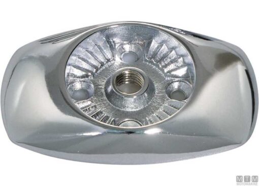 Chroom Basis voor vishengelstokhouder 33mm