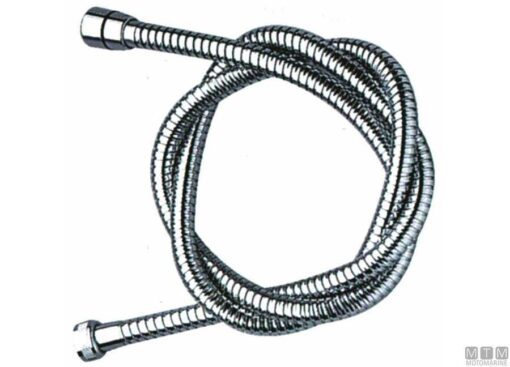 Verchroomde douche slang 1/2" naar 1/2" 1.6mt