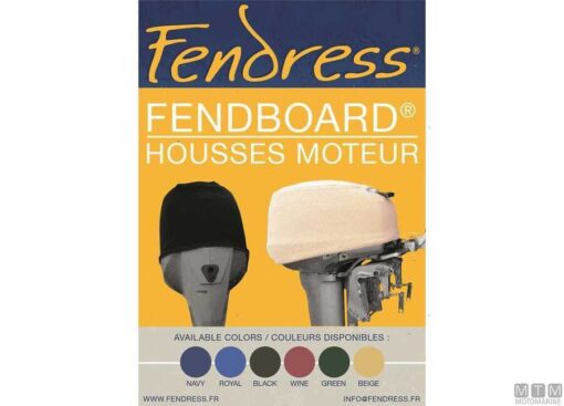 Hoezen voor Buitenboord Fendress Blauw 36 x 20 x 20cm