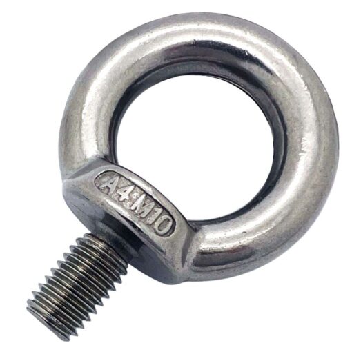 Oogbout Kort 6mm RVS