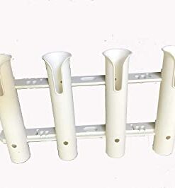 PVC vishengelhouder Vierdubbel H285mm D40mm