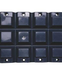Majoni multi fender kleur blauw afmetingen 60 x 30 x 8 cm