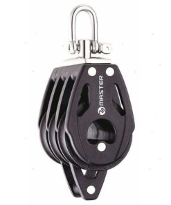 Katrol Dubbel met Becket Master Windrider 28mm voor lijnen tot 8mm