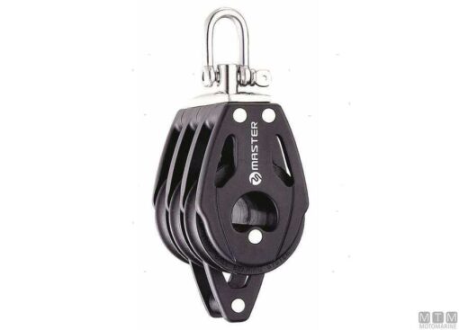 Katrol Dubbel met Becket Master Windrider 28mm voor lijnen tot 8mm