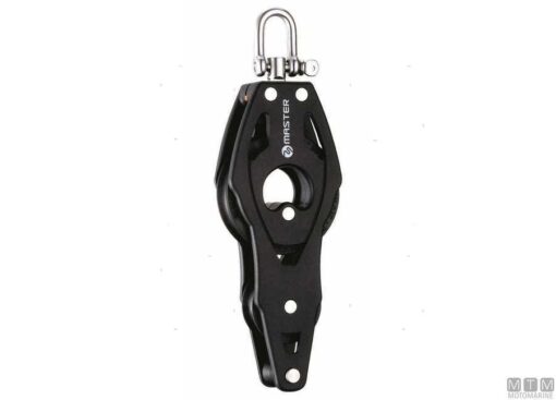 Katrol Fiddle met Becket Master 40mm voor lijnen tot 10mm
