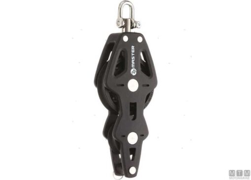 Katrol Fiddle met Becket Master 50mm voor lijnen tot 10mm