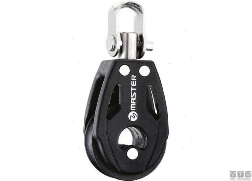 Katrol Enkel met Toggle Master 60mm voor lijnen tot 12mm