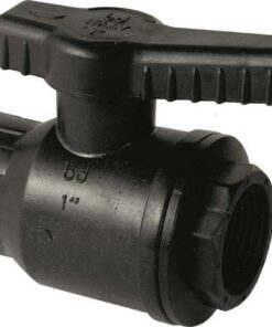 Pvc Kogelklep 1/2 inch