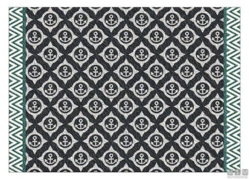Rubbermat MB Blauw 70 x 50cm