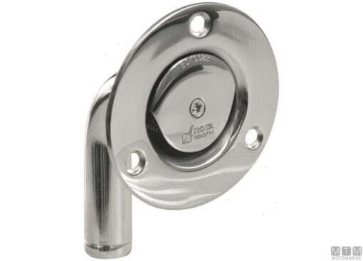 RVS Tank Aerator Roca 90º 66mm