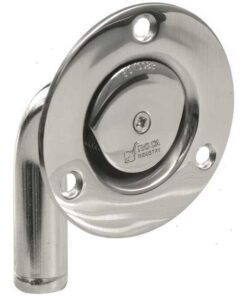 RVS Tank Aerator Roca 90º 66mm