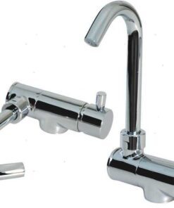 Draaibare en opvouwbare kraan 120 x H180mm