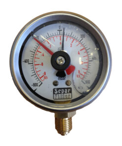 Vacuüm Meter SEPAR 1/4"