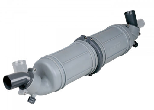 Horizontale Uitlaat Demper Vetus NLPH 45mm