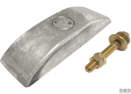 Zink Rompanode 235 x 80 x H40mm , 4kg