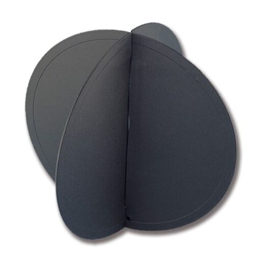 Trem ankerbal signaal 350mm Zwart Plastic