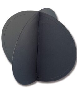 Trem ankerbal signaal 350mm Zwart Plastic