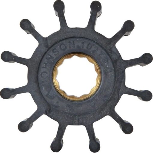 Johnson Nitrile Pomp Impeller 09-1027B voor Johnson F5 Pompen (12 Bladen) - Afbeelding 2