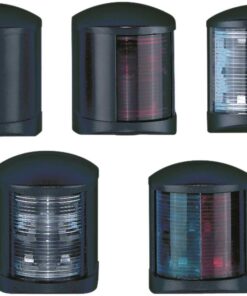 Trem Midi navigatielamp Zwart-Rood