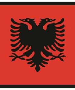 Albanië vlag cm 30 x 45