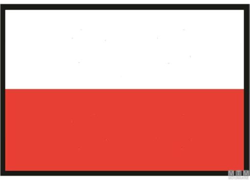 Vlag van Polen cm 20 x 30 