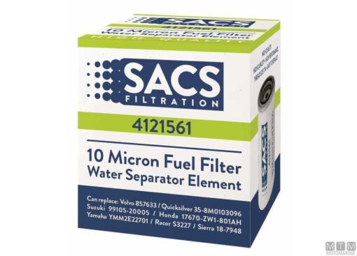 Sacs m1 universeel aquastop filterelement OEM quicksilver 35-809097 / racor s3213 ref - Afbeelding 2